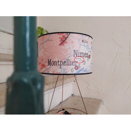 ABAT JOUR TOUTES TAILLES REGION PAYS MONDE  AFFICHE GEO