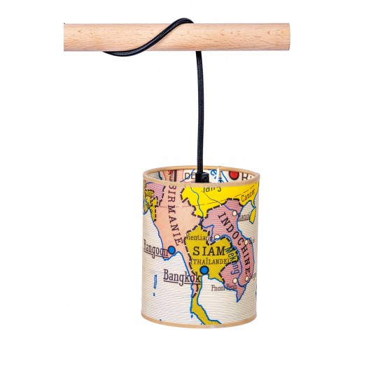 BALADEUSE ASIE AFFICHE SCOLAIRE indochine