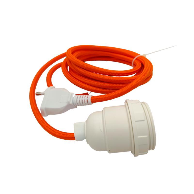 CORDON TEXTILE EQUIPE  fiche et prise