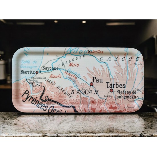 PLATEAU PAYS BASQUECARTE GEOGRAPHIE SCOLAIRE