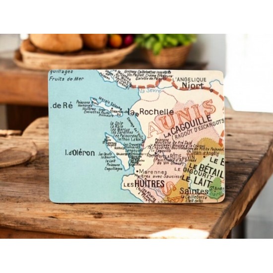 PLANCHE A DECOUPER LA VENDEE de la gastronomie Francaise et ses specialités