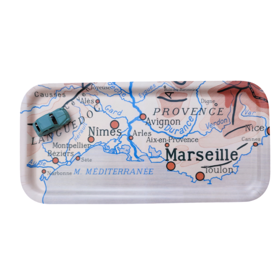 PLATEAU CARTE geographie affiche scolaire MEDITERANNEE SUD DE FRANCE RIVIERA
