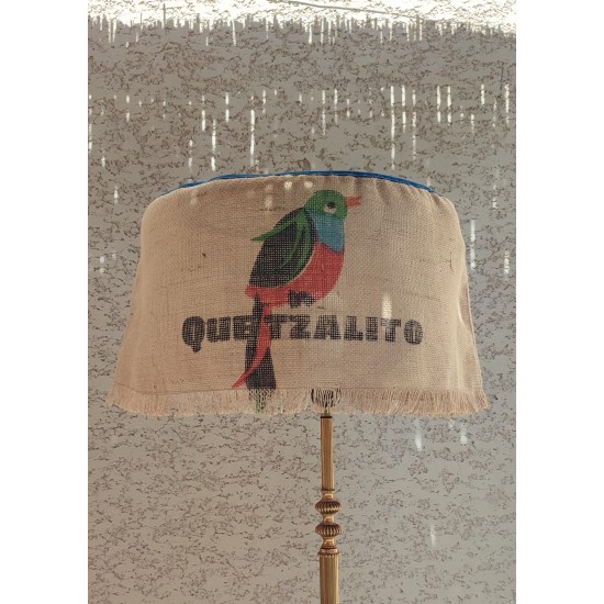 SUSPENSION OISEAU JUTE 45cm