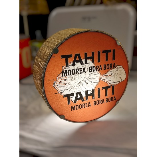 APPLIQUE RONDE - TAHITI...