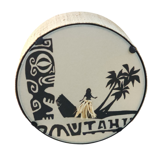 APPLIQUE RONDE - TAHITI VAHINE