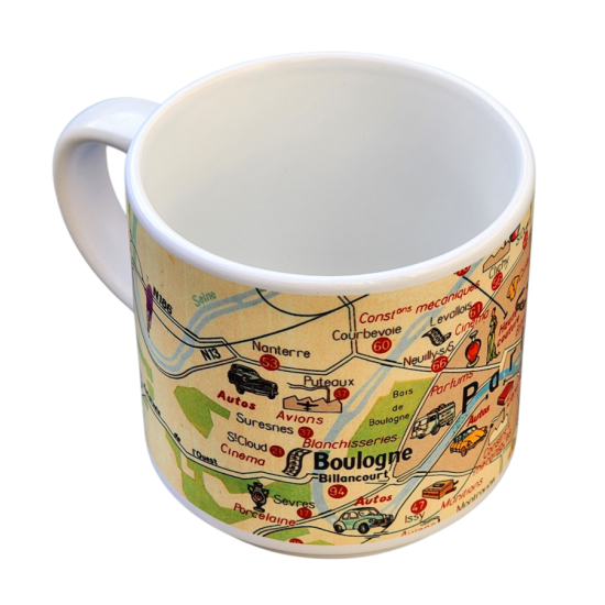 MUG CERAMIQUE PARIS ILLUSTREE