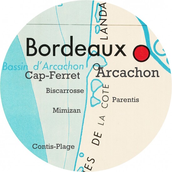 DESSOUS DE VERRE BORDEAUX