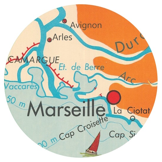 DESSOUS DE VERRE MARSEILLE