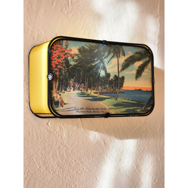 APPLIQUE MURALE  DANS LE PARC DE MIAMI EN FLORIDE