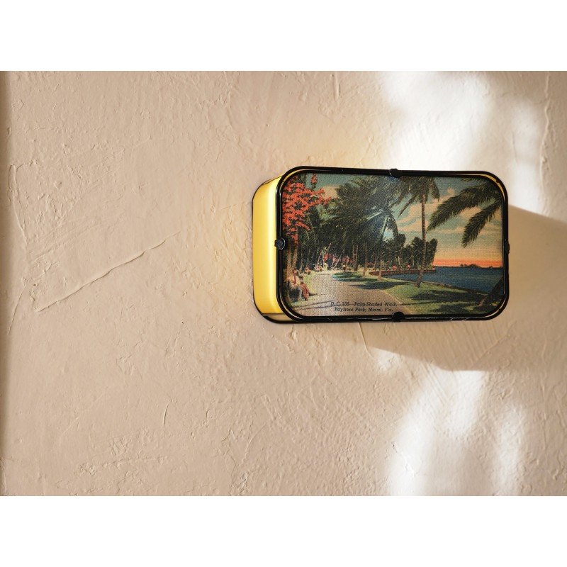 APPLIQUE MURALE  DANS LE PARC DE MIAMI EN FLORIDE