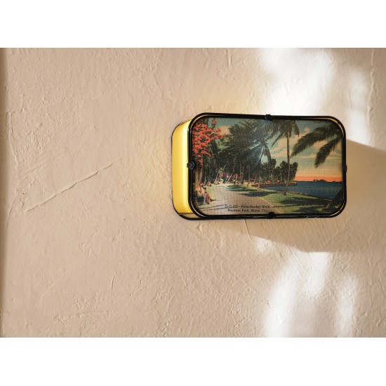 APPLIQUE MURALE  DANS LE PARC DE MIAMI EN FLORIDE