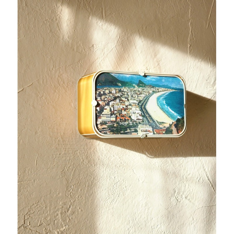 APPLIQUE MURALE PLAGE DE RIO COPACABANA COMME C'ETAIT AVANT