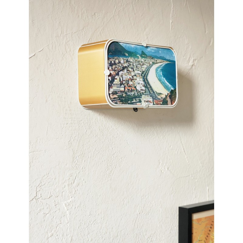 APPLIQUE MURALE PLAGE DE RIO COPACABANA COMME C'ETAIT AVANT