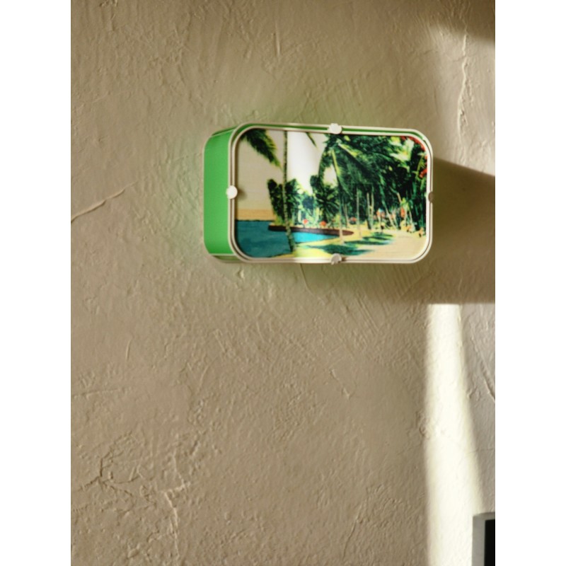 APPLIQUE MURALE  DANS LE PARC DE MIAMI EN FLORIDE