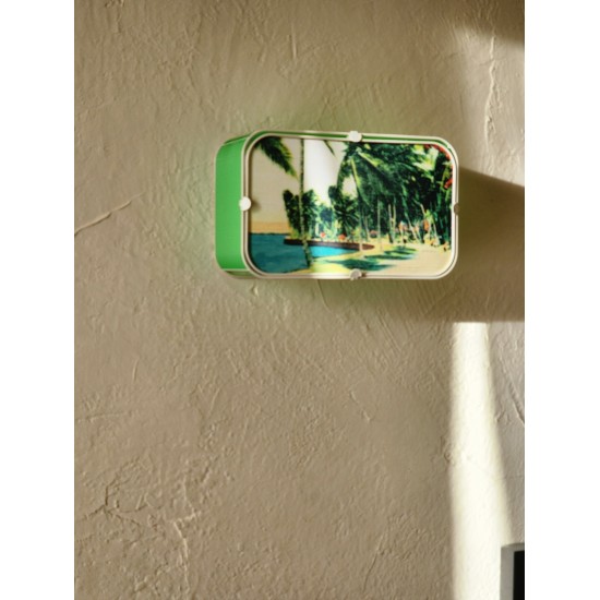 APPLIQUE MURALE  DANS LE PARC DE MIAMI EN FLORIDE