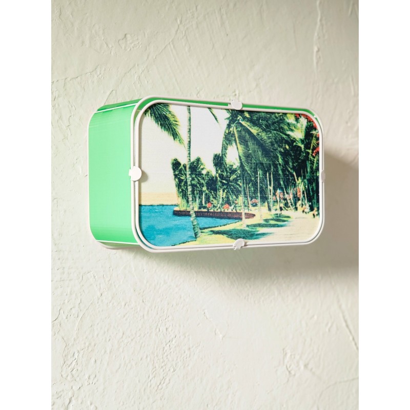 APPLIQUE MURALE  DANS LE PARC DE MIAMI EN FLORIDE