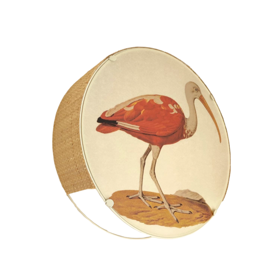 Applique OISEAU RONDE IBIS