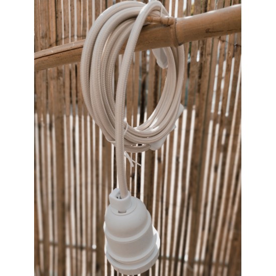 CORDON TEXTILE EQUIPE  fiche et prise