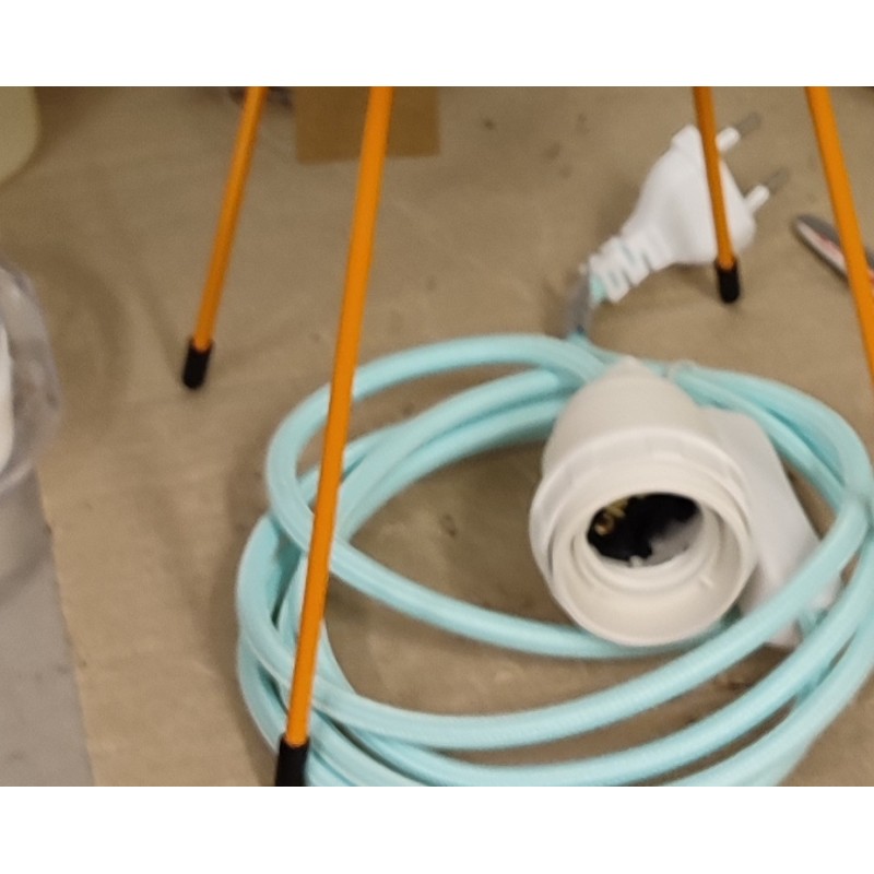 CORDON TEXTILE EQUIPE  fiche et prise