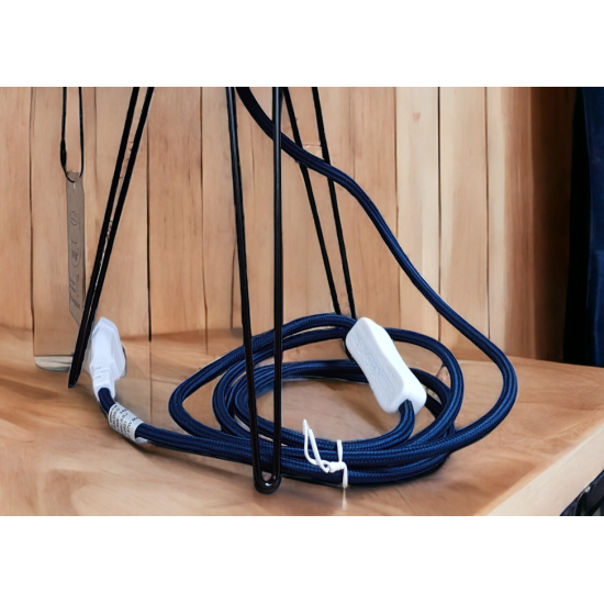 CORDON TEXTILE EQUIPE  fiche et prise