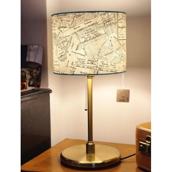 ABAT JOUR  CARTE ANCIENNE DU PORT DU HAVRE