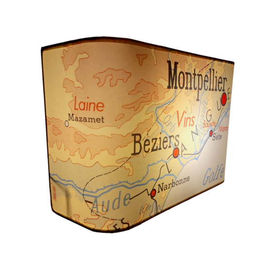 APPLIQUE MOTIF GEO AFFICHE SCOLAIRE MONTPELLIER SETE