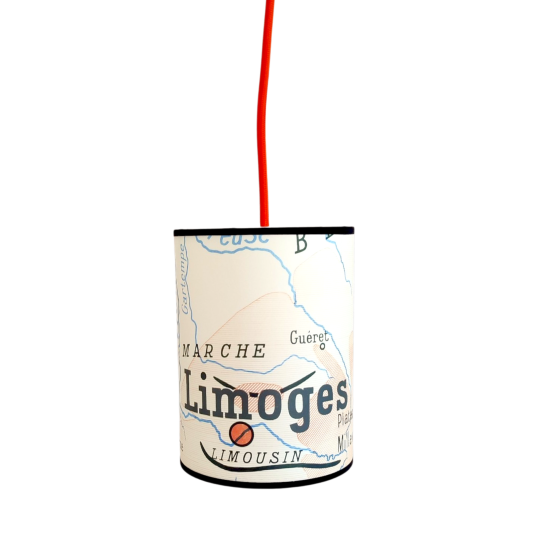 LAMPE A SUSPENDRE BALADEUSE LIMOGES POITOU les Charentes