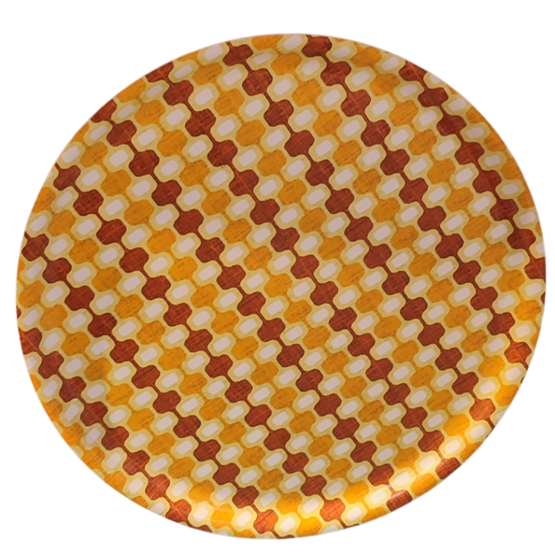 PLATEAU MOTIF GRAPHIQUE  VINTAGE IPANEMA