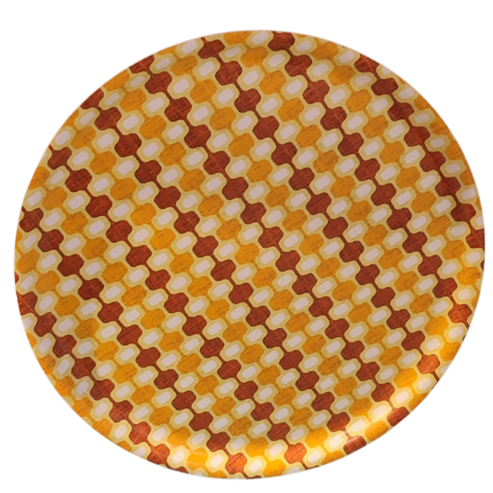 PLATEAU MOTIF GRAPHIQUE  VINTAGE IPANEMA