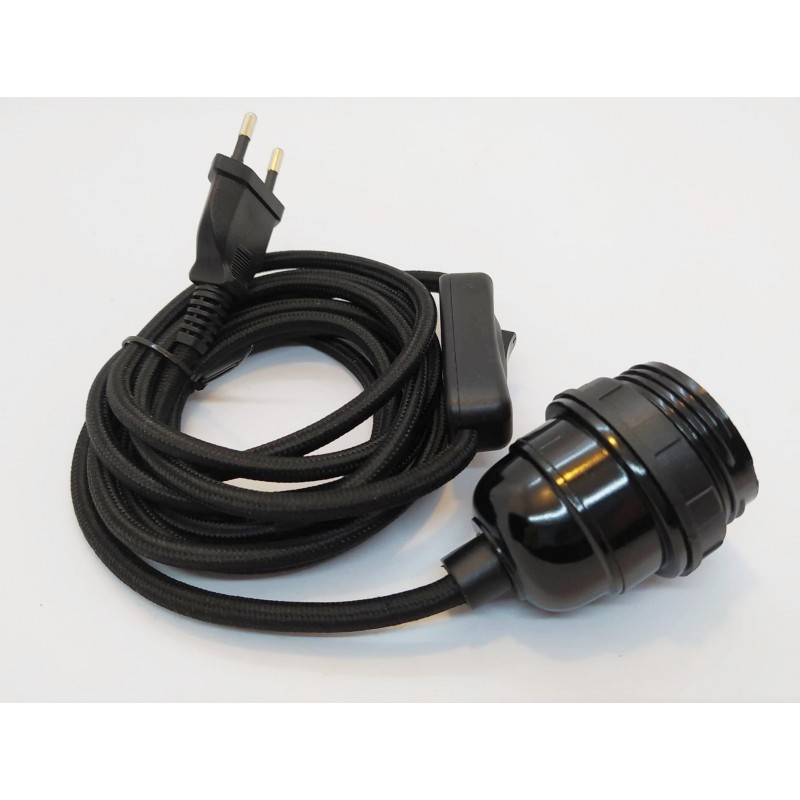 CORDON TEXTILE EQUIPE  fiche et prise