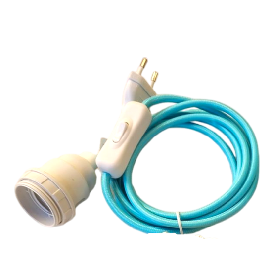 CORDON TEXTILE EQUIPE  fiche et prise