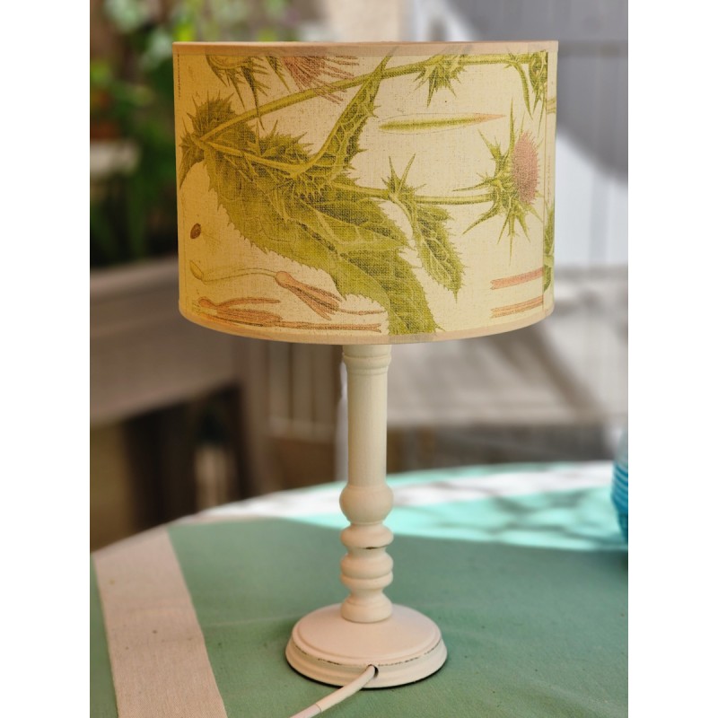 LAMPE chardon BOTANIQUE