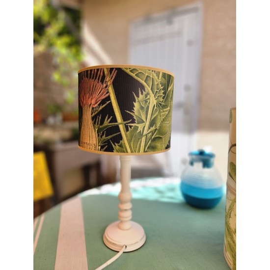 LAMPE chardon BOTANIQUE