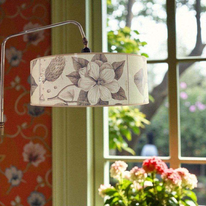 Lampe, abat-jour FLEUR DE MAGNOLIA