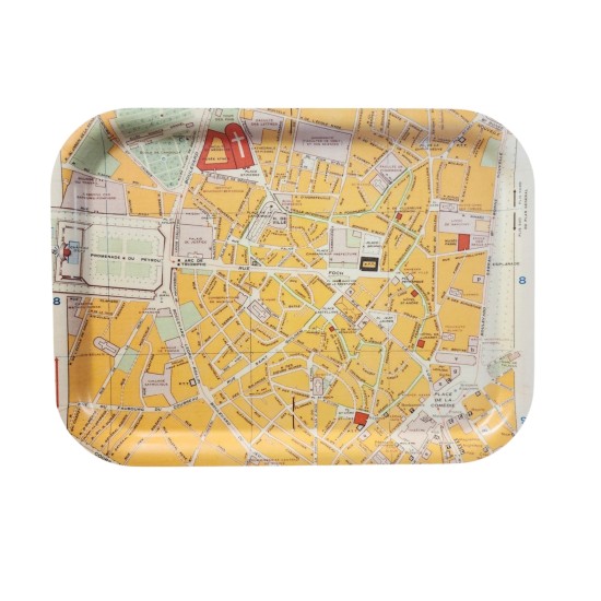 PLATEAU MONPTELIER CITY OLD MAP