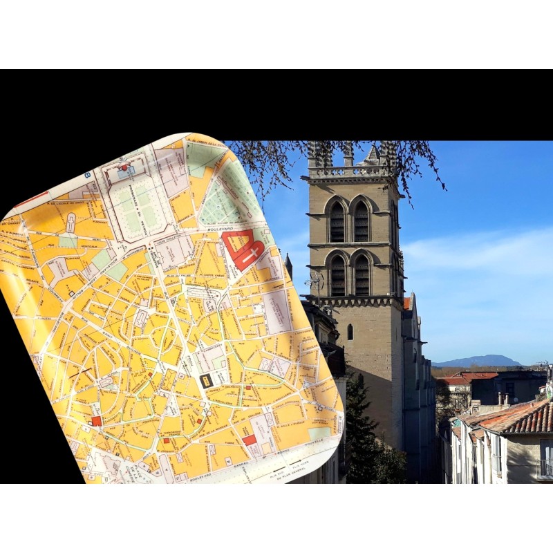 PLATEAU MONPTELIER CITY OLD MAP