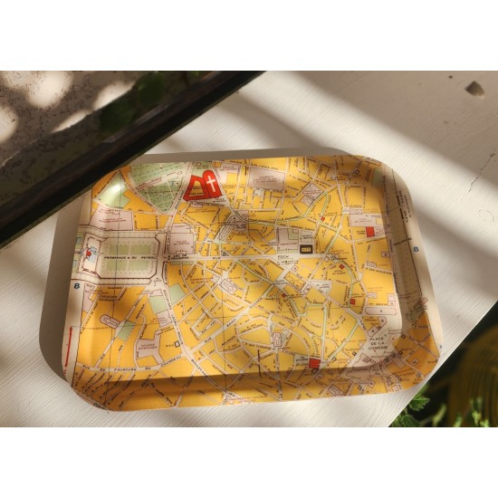 PLATEAU MONPTELIER CITY OLD MAP